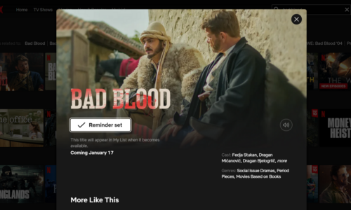 Nečista Krv na Netfliksu