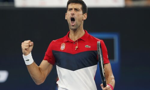 Novak Đoković na turnitu