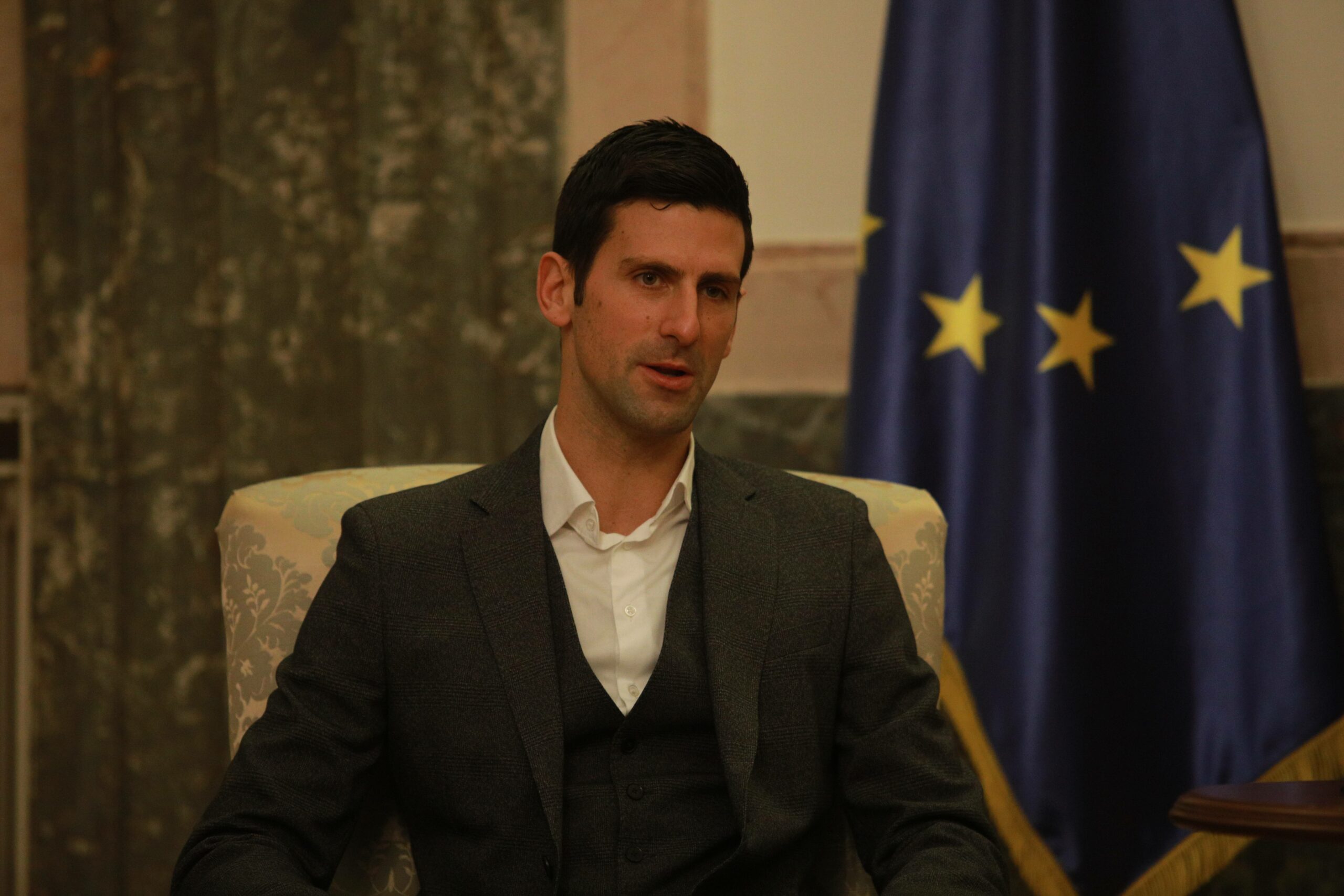 Novak Đoković na sastanku sa predsednikom Srbije Foto: Beta, Miloš Miškov