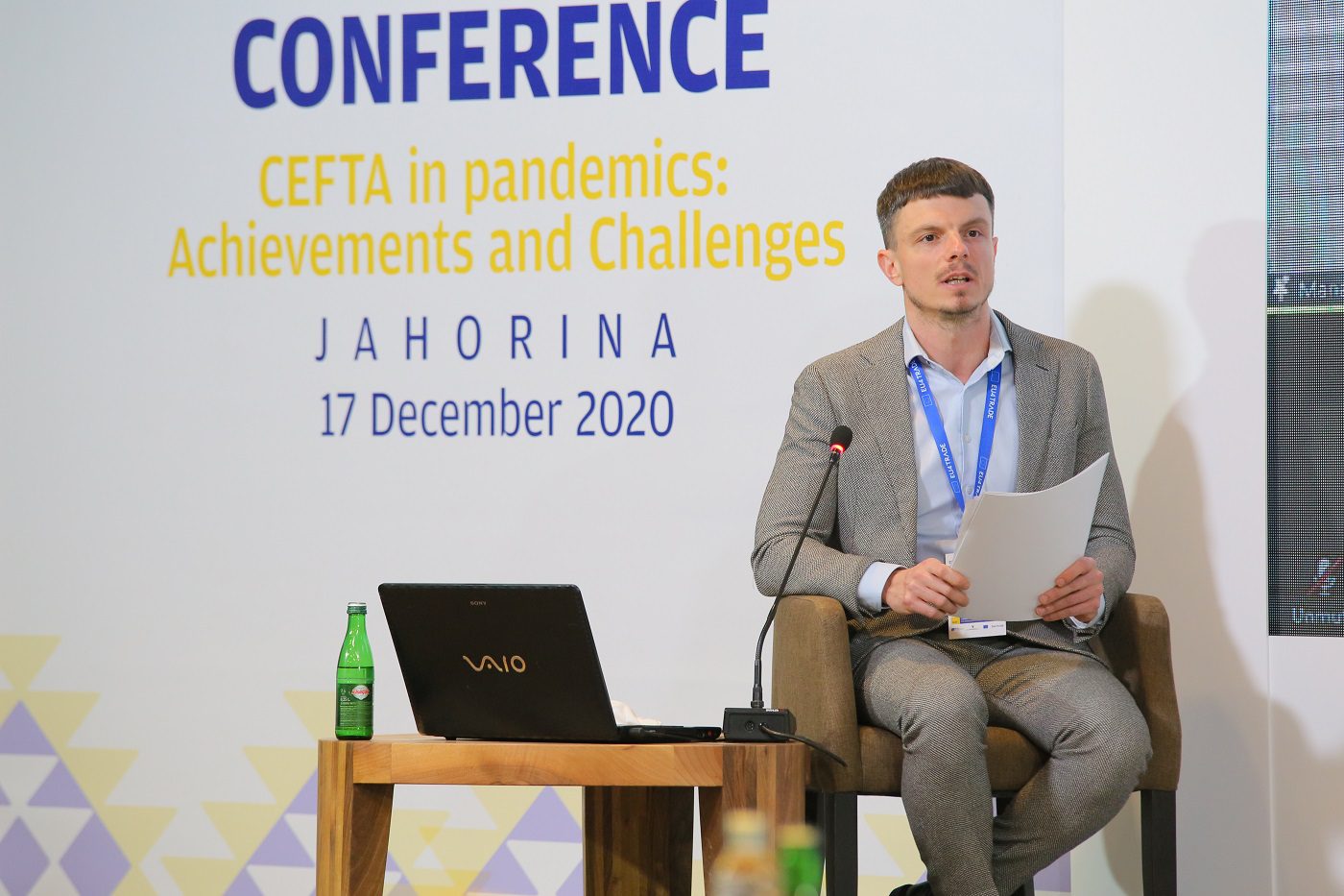 Zdravko Ilić, Senior Expert for Trade in Services at CEFTA Secretariat