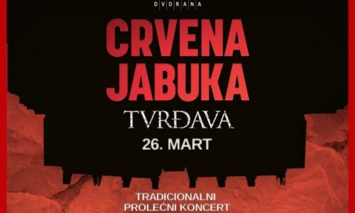 Koncertni poster Crvena Jabuka