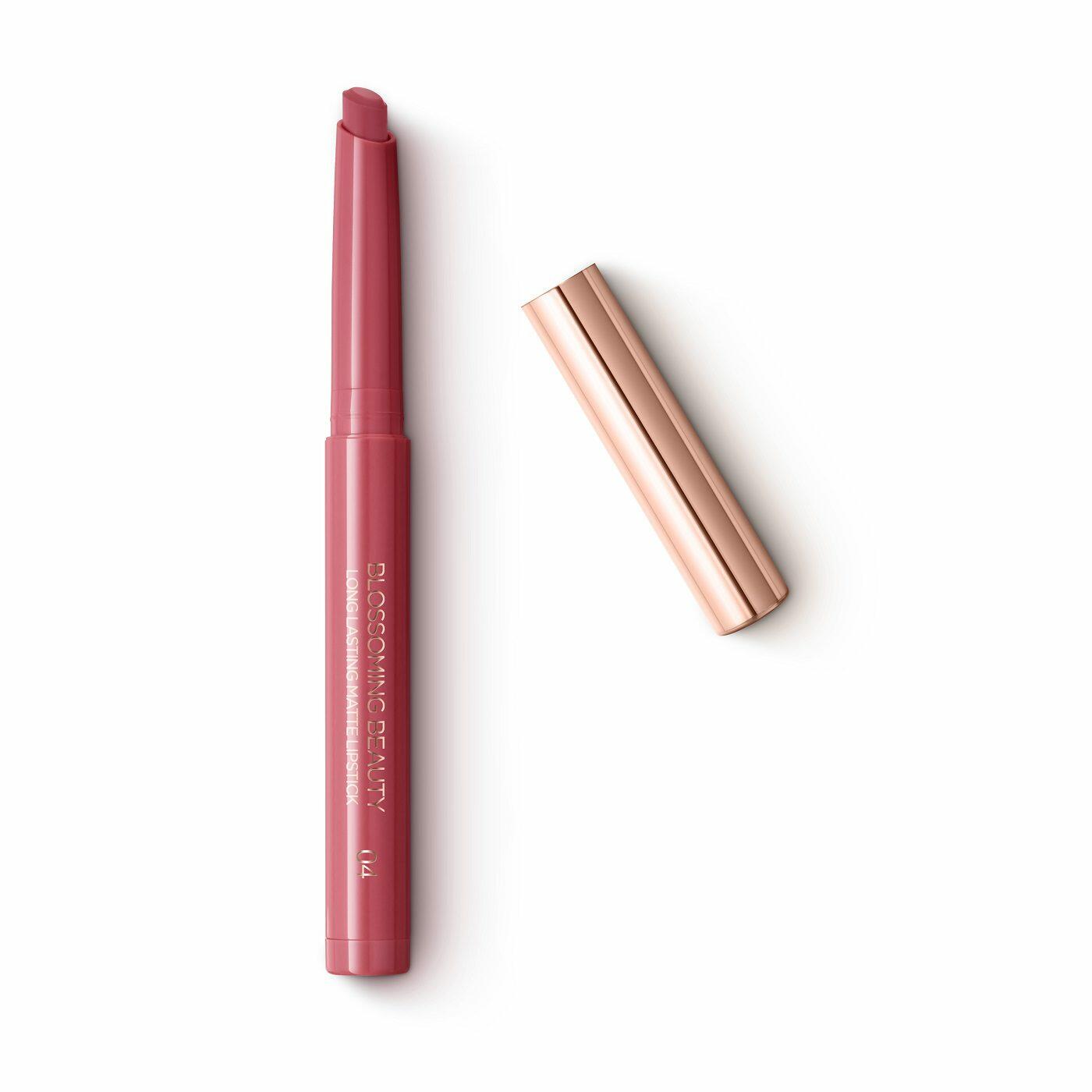 BLOSSOMING BEAUTY LONG LASTING MATTE LIPSTICK - 04 GUAVA PINK
