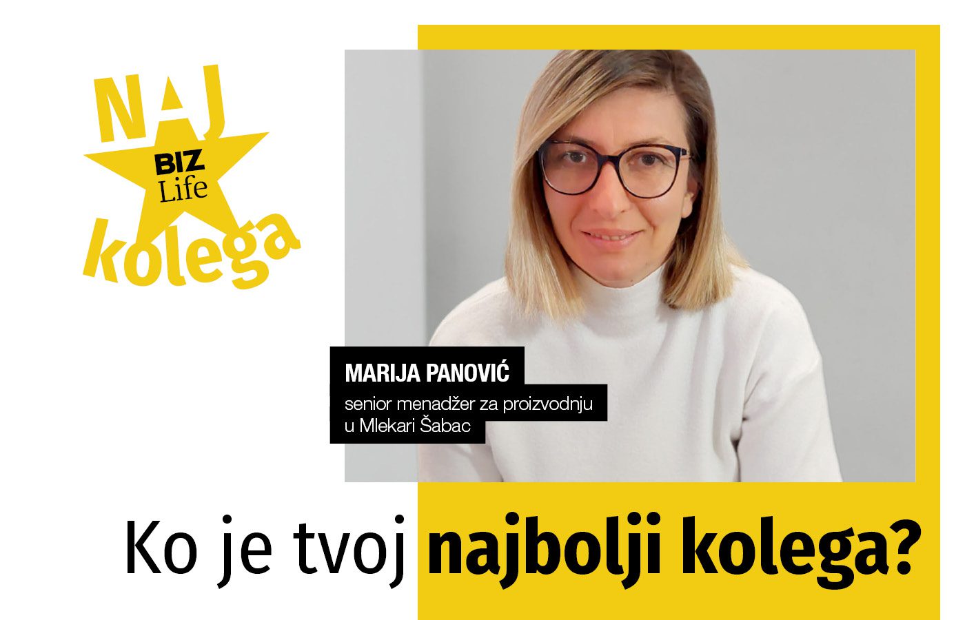 Marija Panović, senior menadžer za proizvodnju, Mlekara Šabac