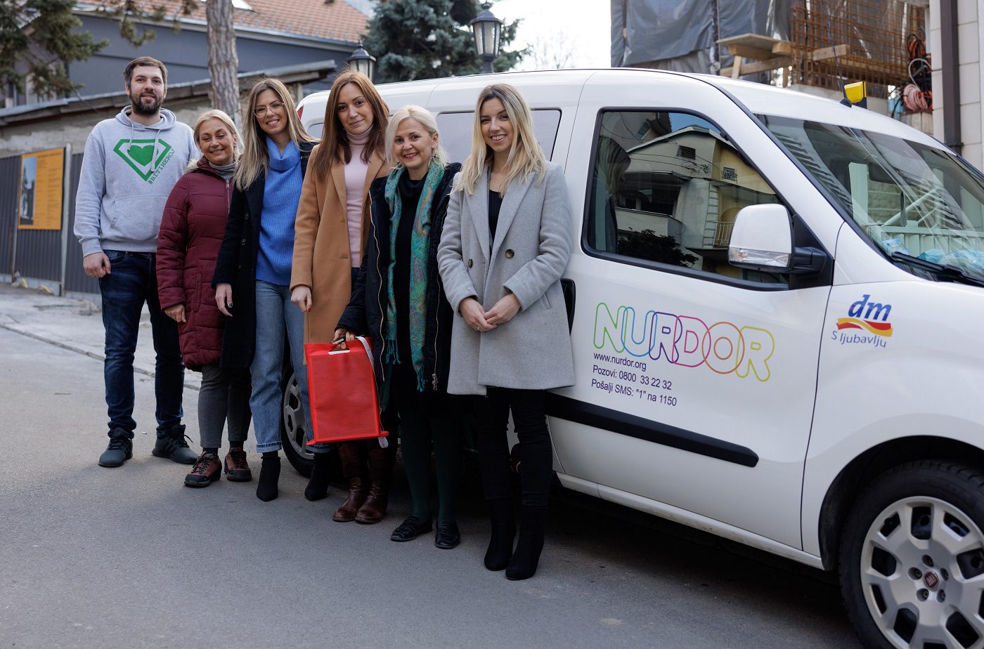 Predstavnici NURDOR-a i kompanije dm 