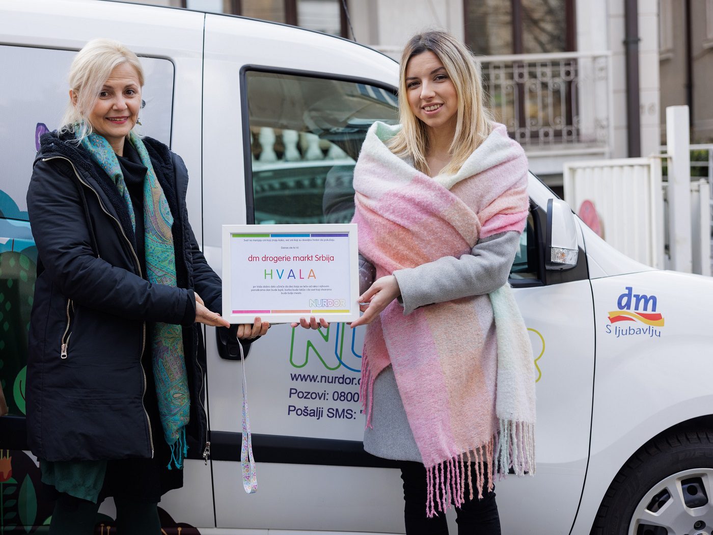 Predstavnici NURDOR-a i kompanije dm