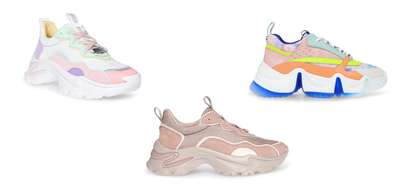 šarene ženske patike puder roze ženske patike ženske patike sa debelim đonom