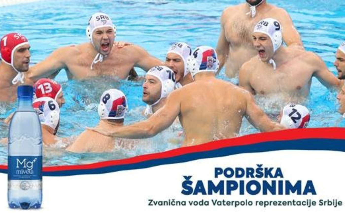 Mg Mivela zvanični sponzor vaterpolo reprezentacije Srbije