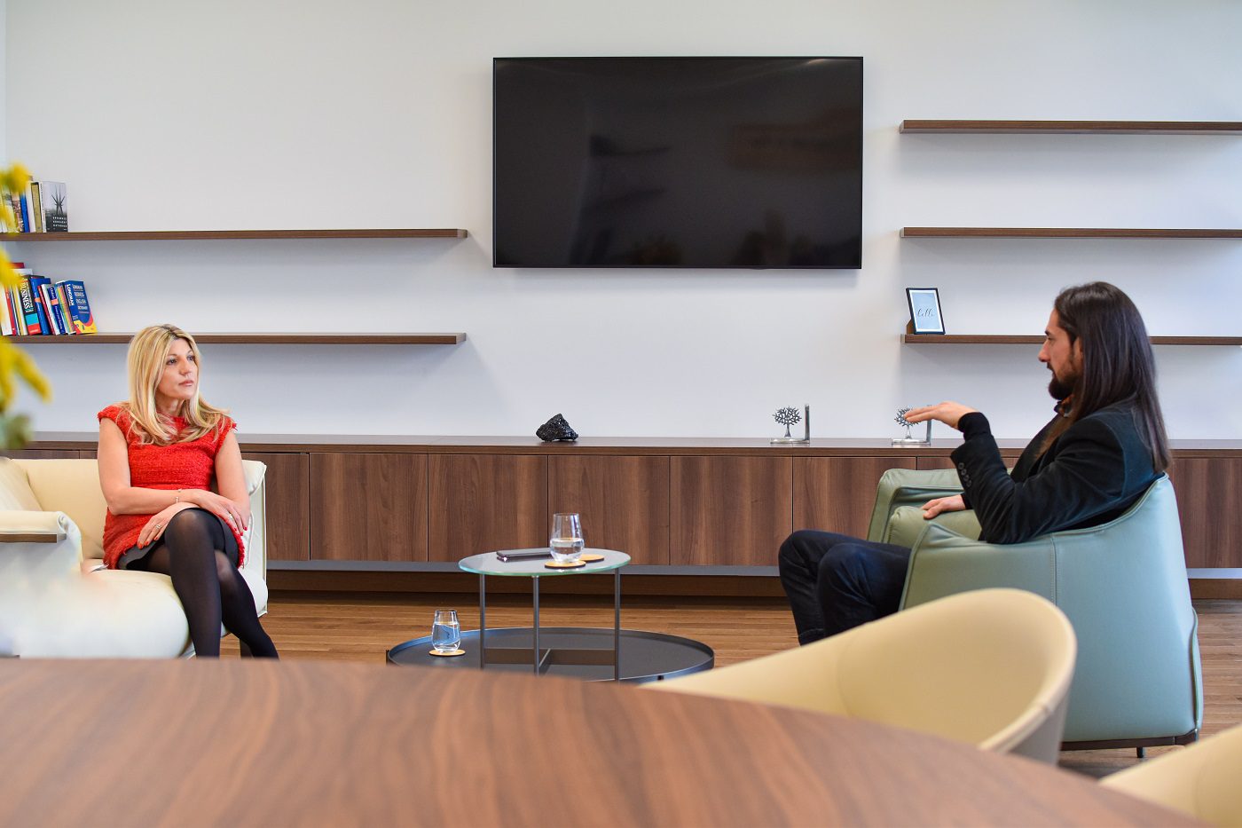 Milka Vojvodić, CEO, Delta Holding, Stefan Tošović, BIZLife