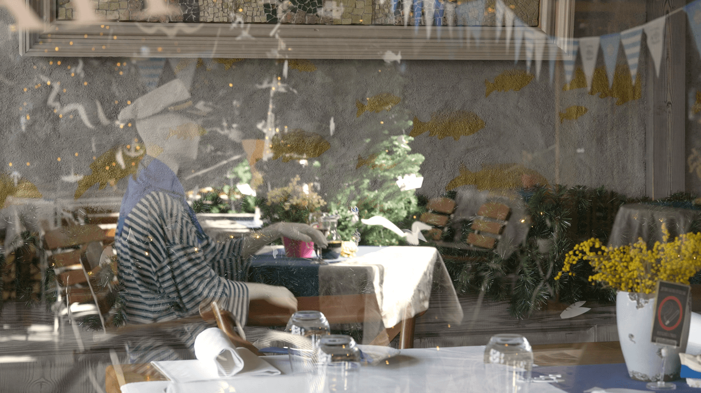 Ambijent u restoranu Šaran