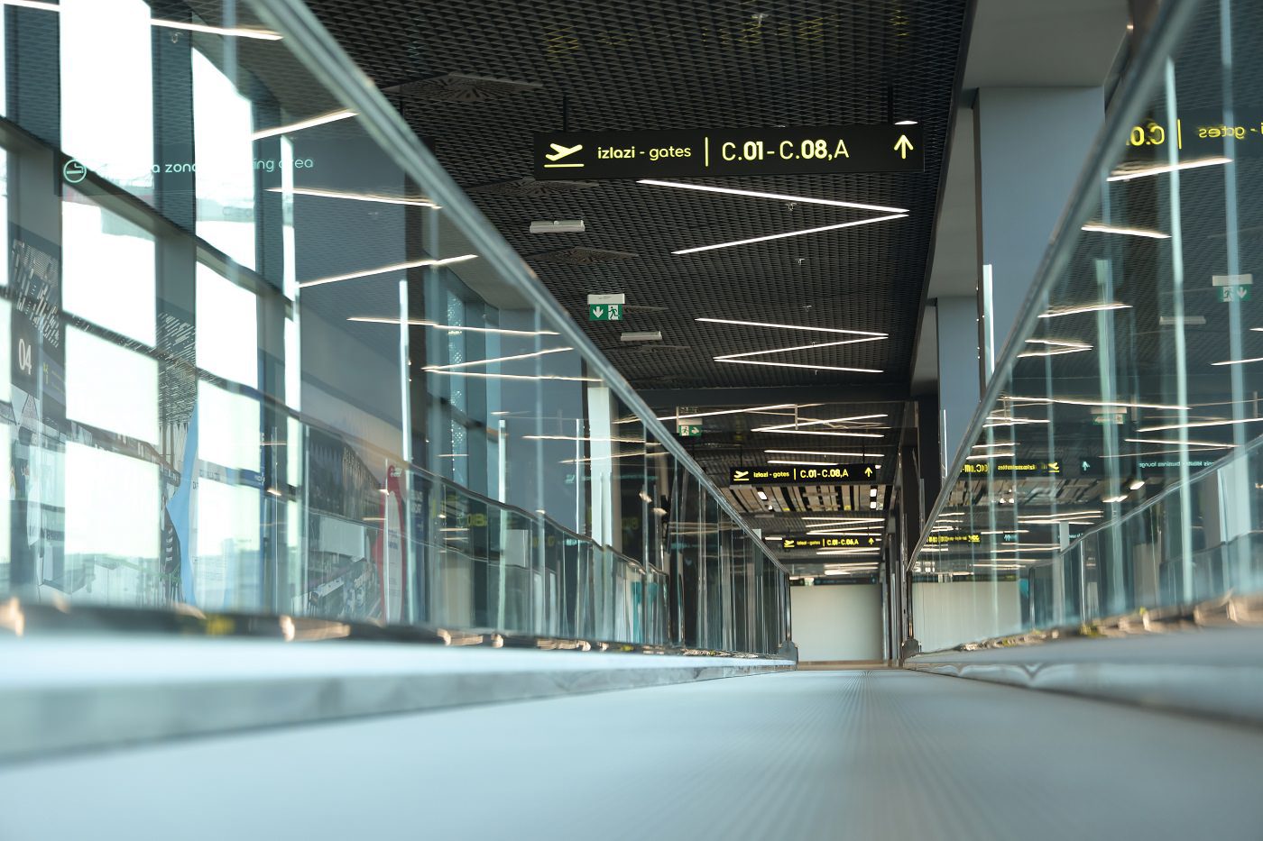 Novoizgrađeni deo terminala