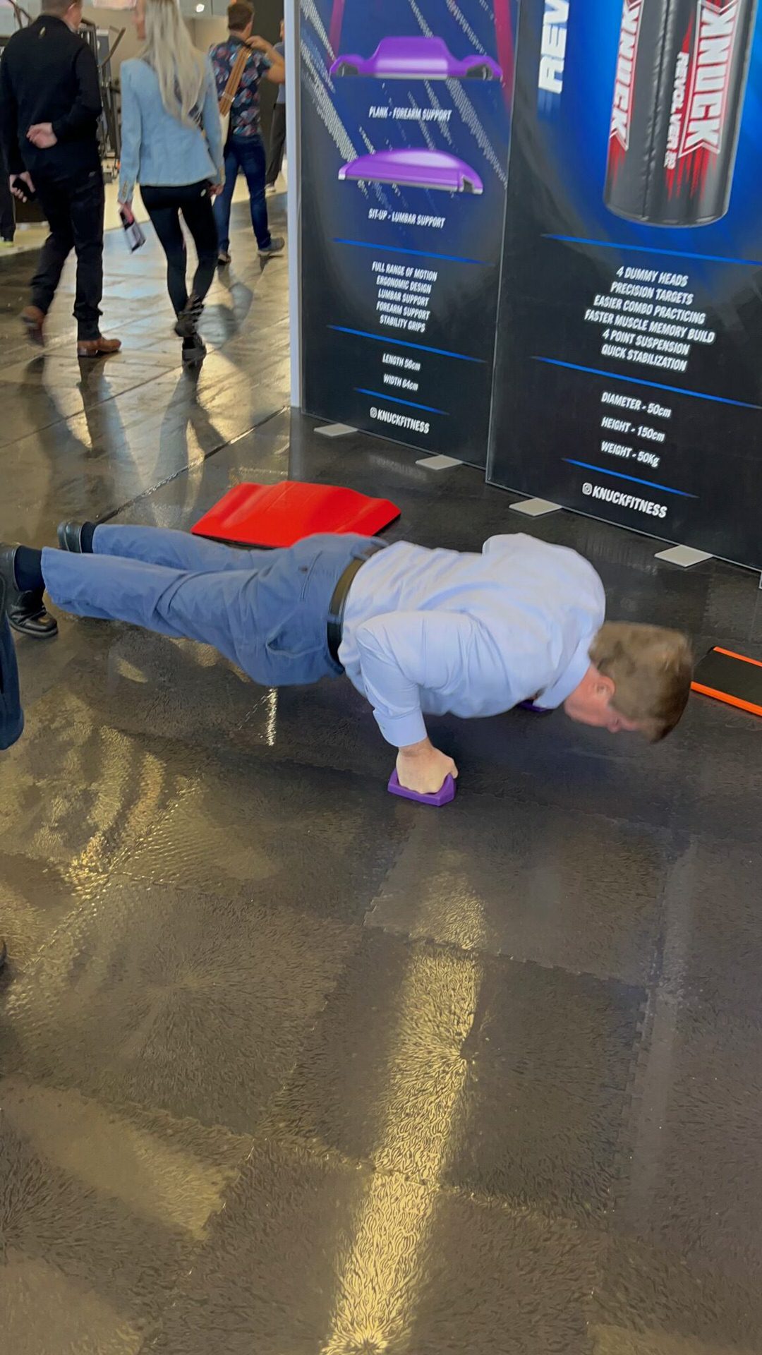 Jerry Kallman JR vežbanje