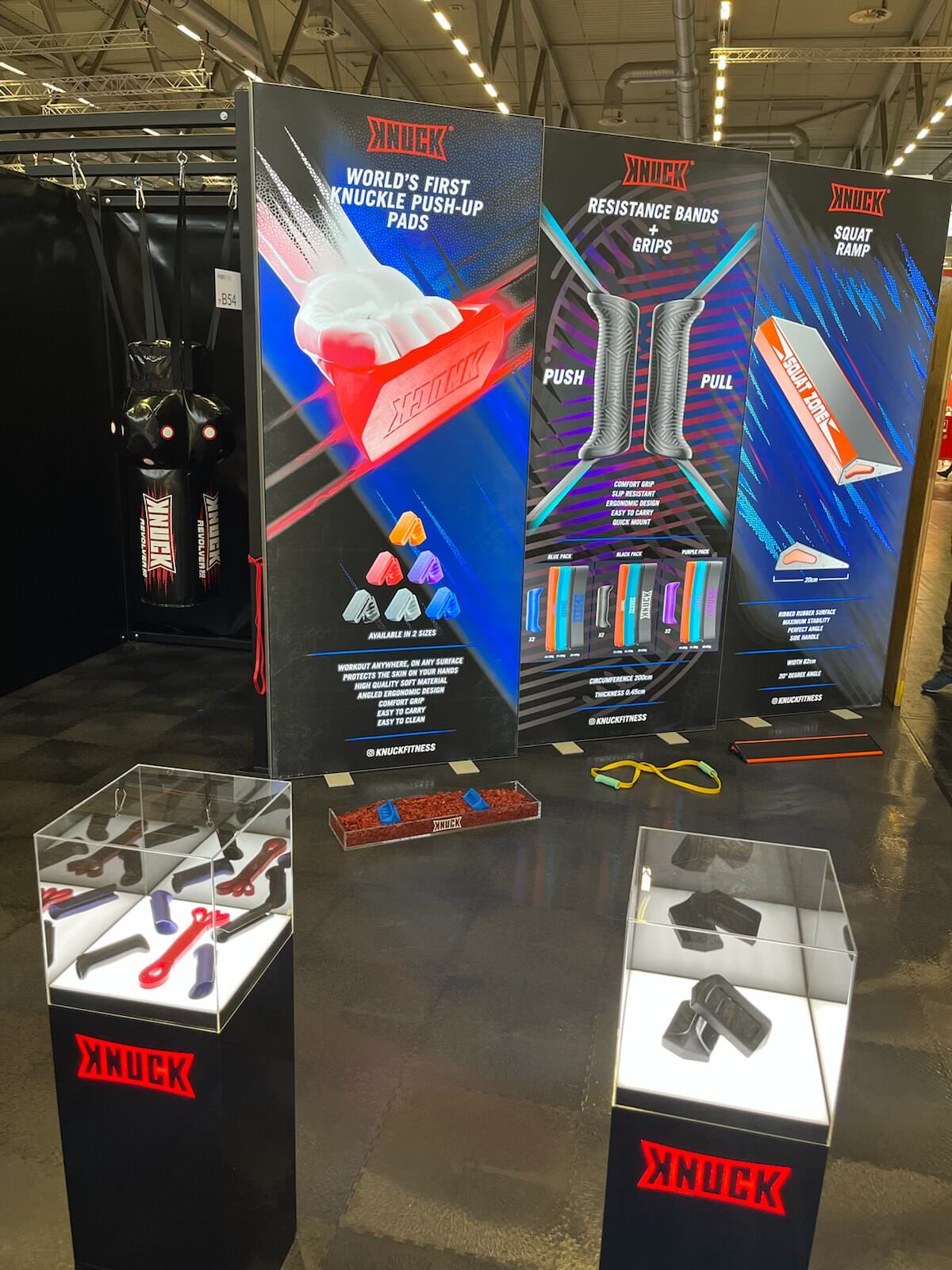 Knuck sprave na štandu, FIBO 2022