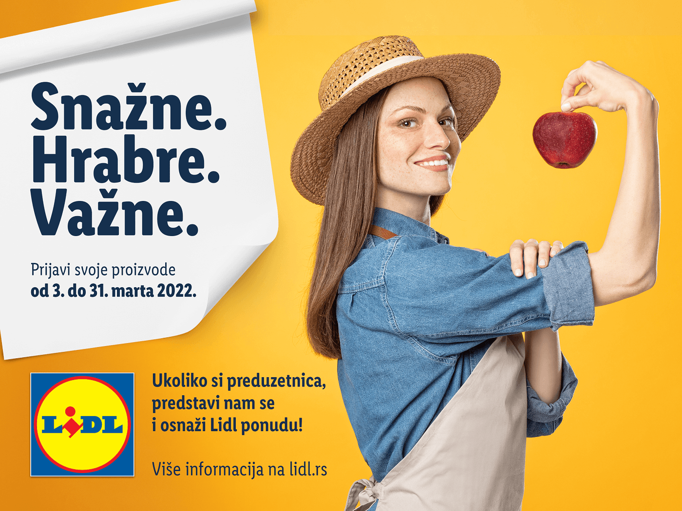 Lidl kampanja Žene u štampanim medijima