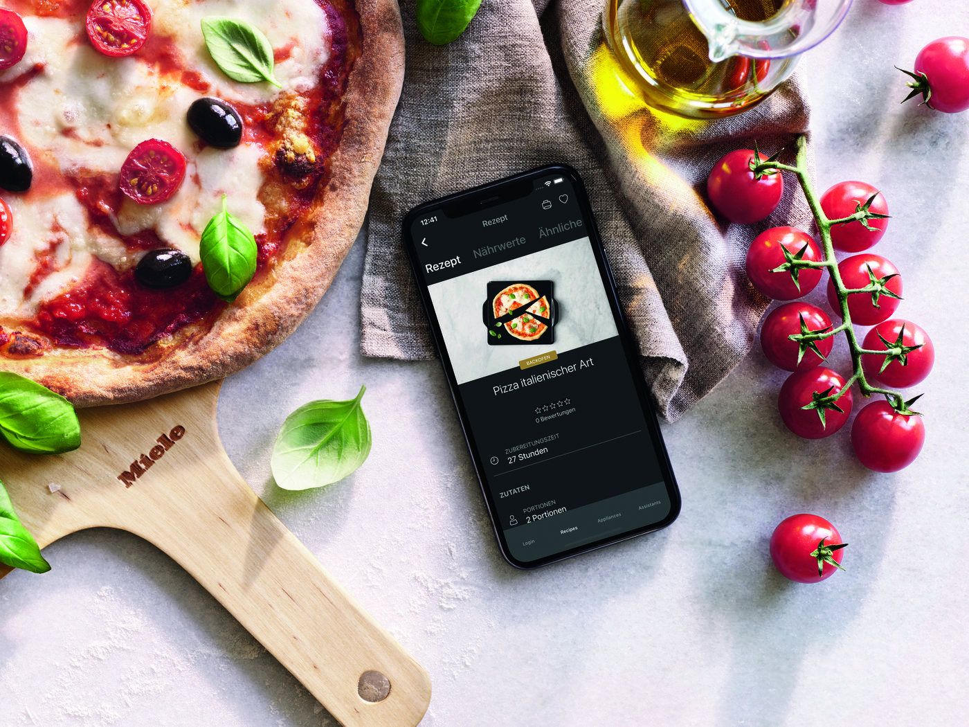 Miele aplikacija sa receptima