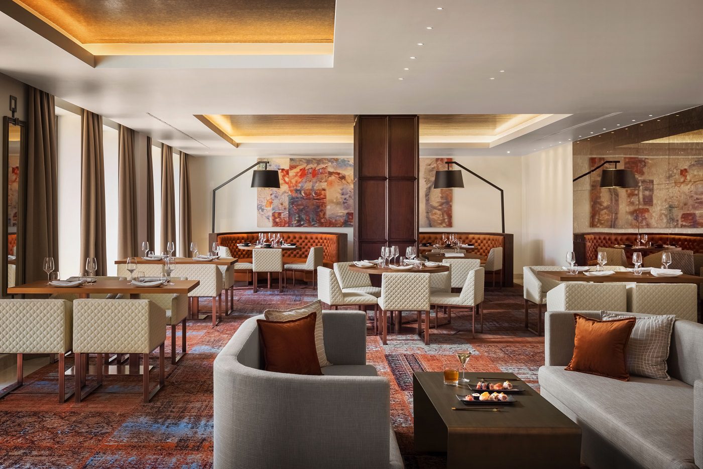 Restoran Peroko, enterijer