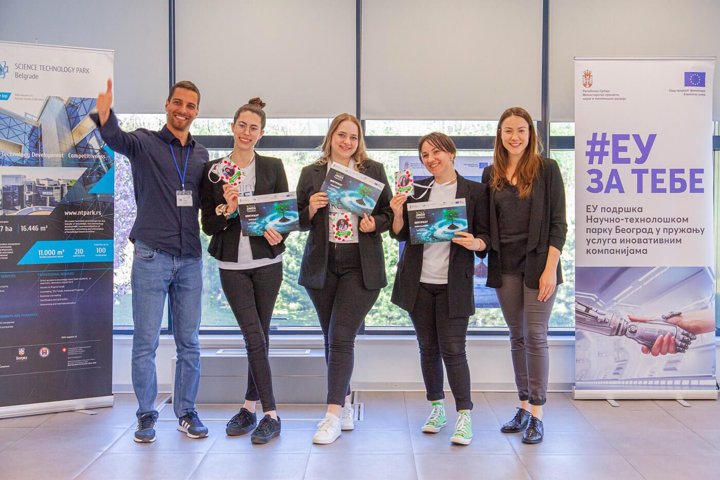 Učesnici Think Green hakatona