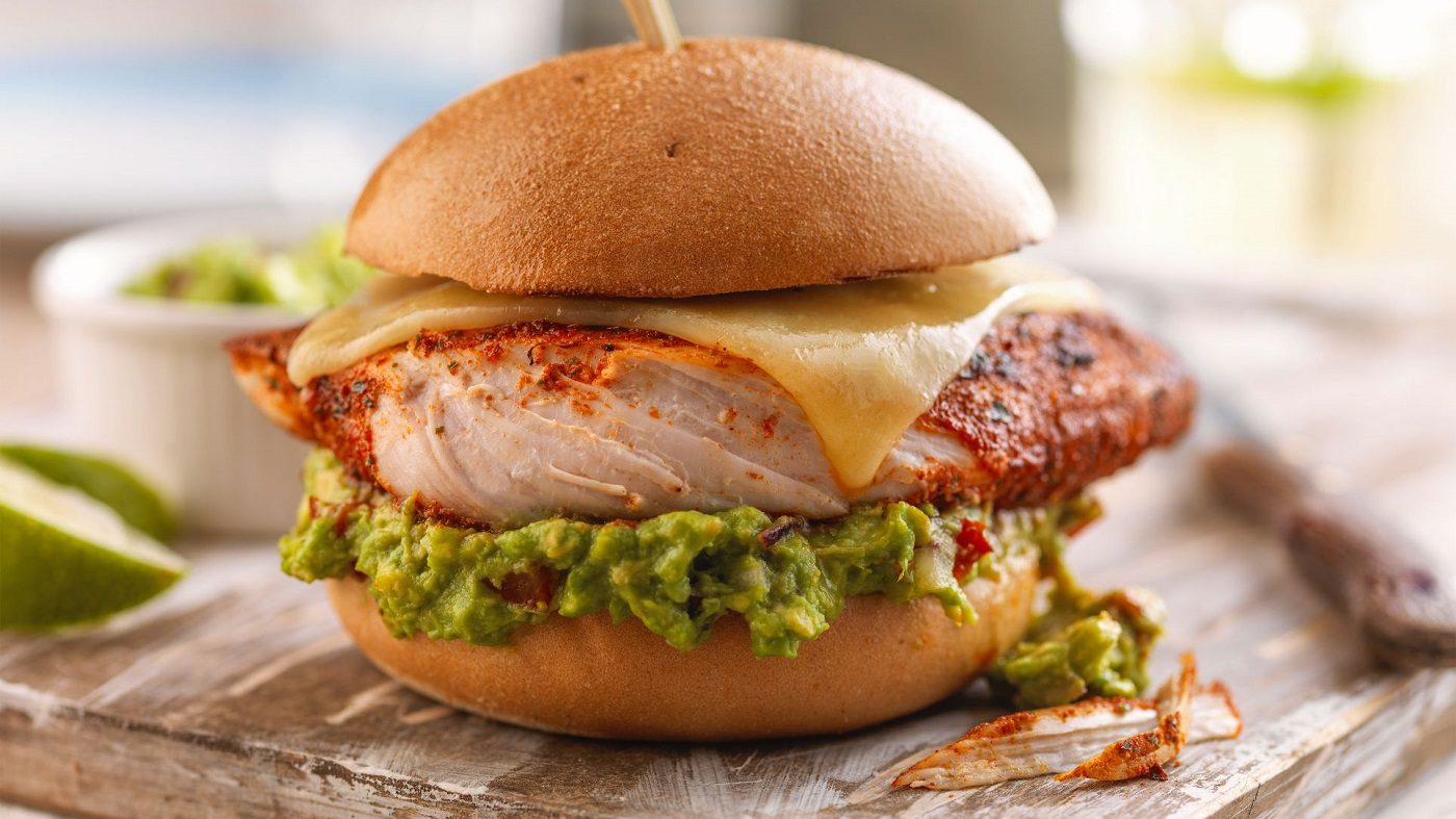 Meksički pileći burger