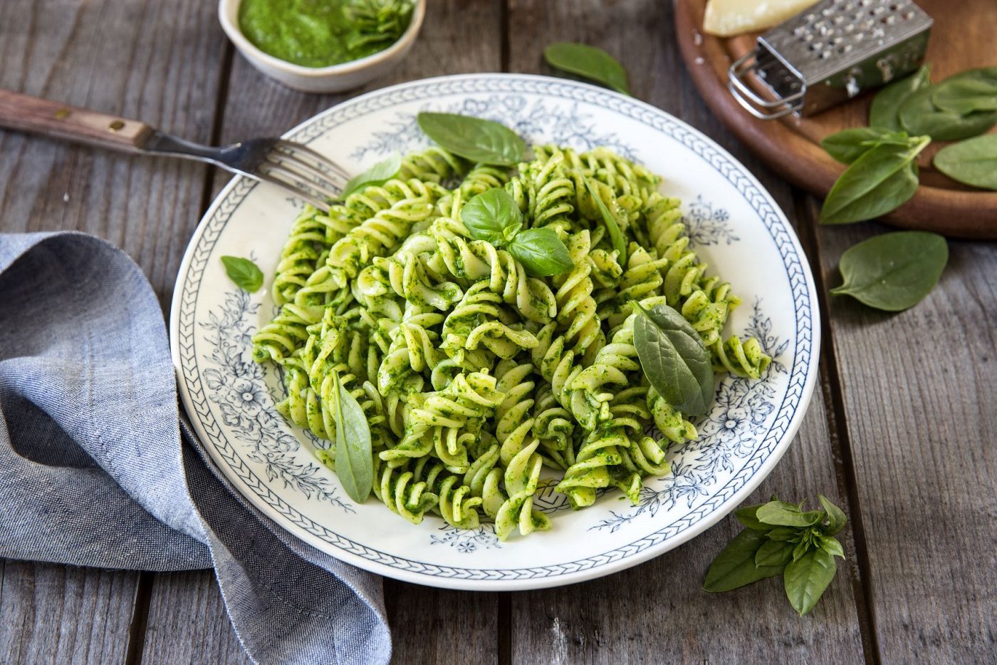 PAsta sa pestom i spanaćem