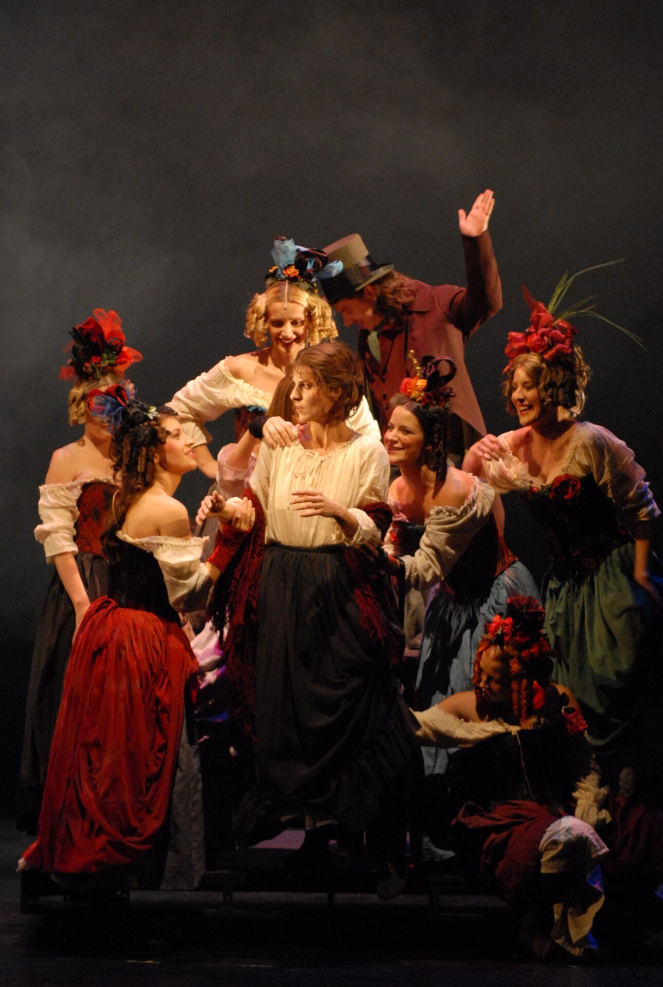 Glumci na bini, "Jadnici"