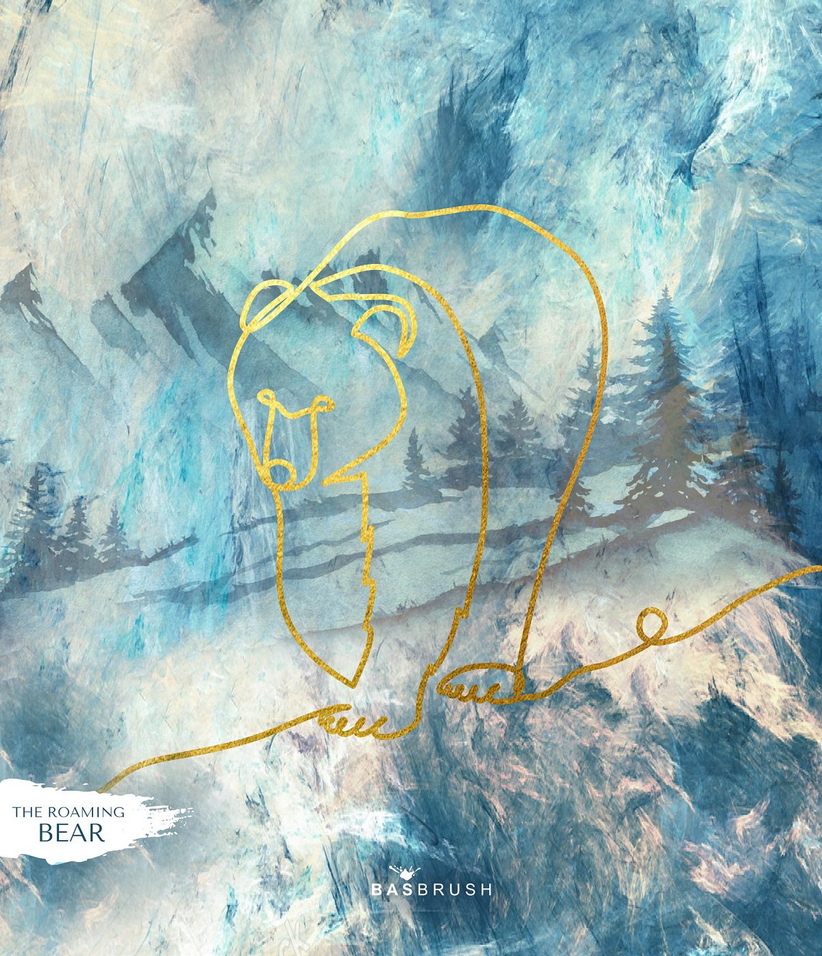 The Roaming Bear mural