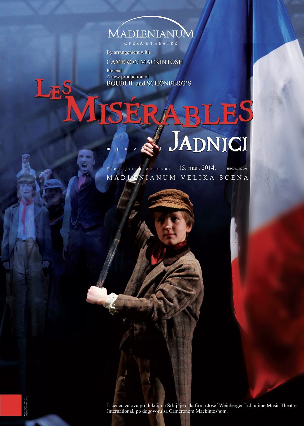 Mjuzikl Jadnici Madlenianum