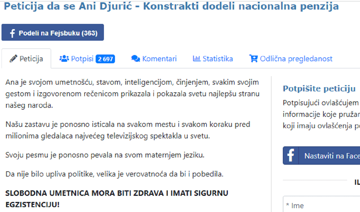 Peticija za Konstraktu