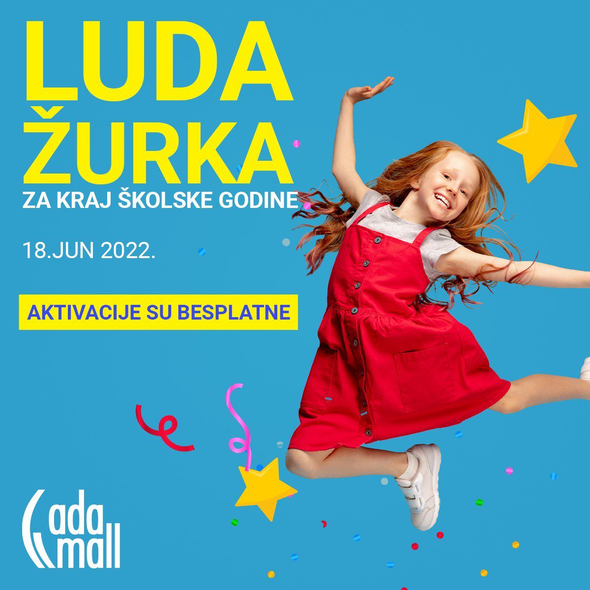 Ada Mall Luda žurka