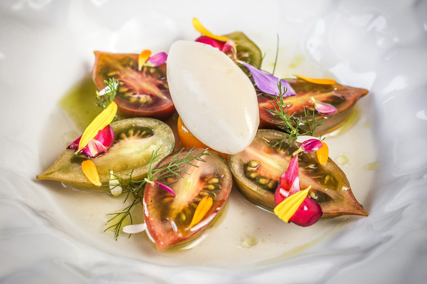  Caprese inspired at Mudra Art Cuisine 