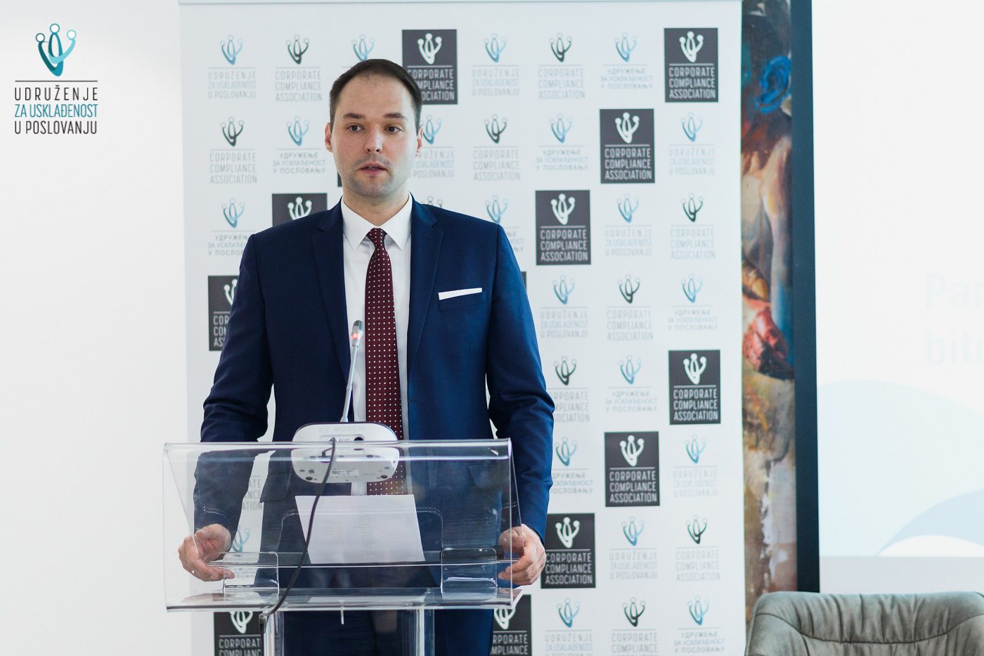 Miloš Bogdanović, Udruženje za usklađenost u poslovanju