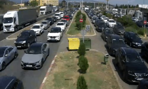 Evzoni kamera, gužva