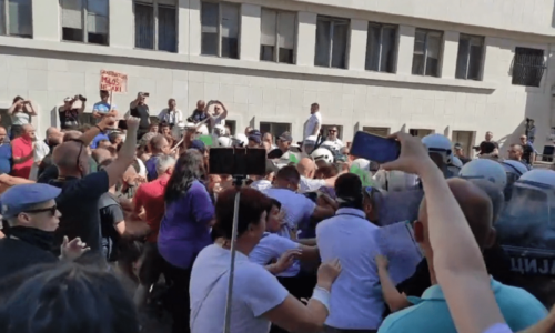 Urbanistički plan, demonstracije