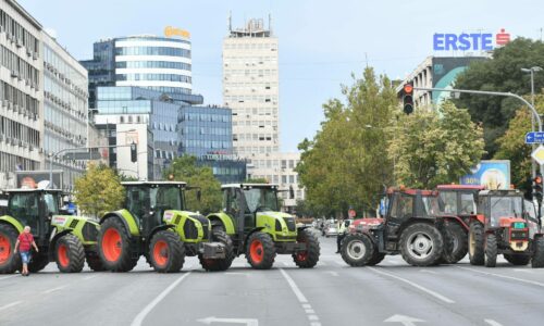 Poljoprivrednici, blokada