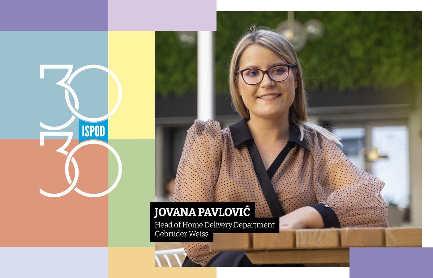 Jovana Pavlović, Head of Home Delivery Department Gebrüder Weiss