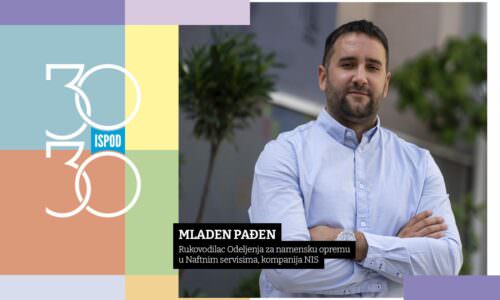 Mladen Pađen, kompanija NIS