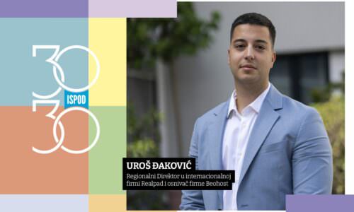Uroš Đaković Regionalni Direktor u internacionalnoj firmi Realpad i osnivač firme Beohost