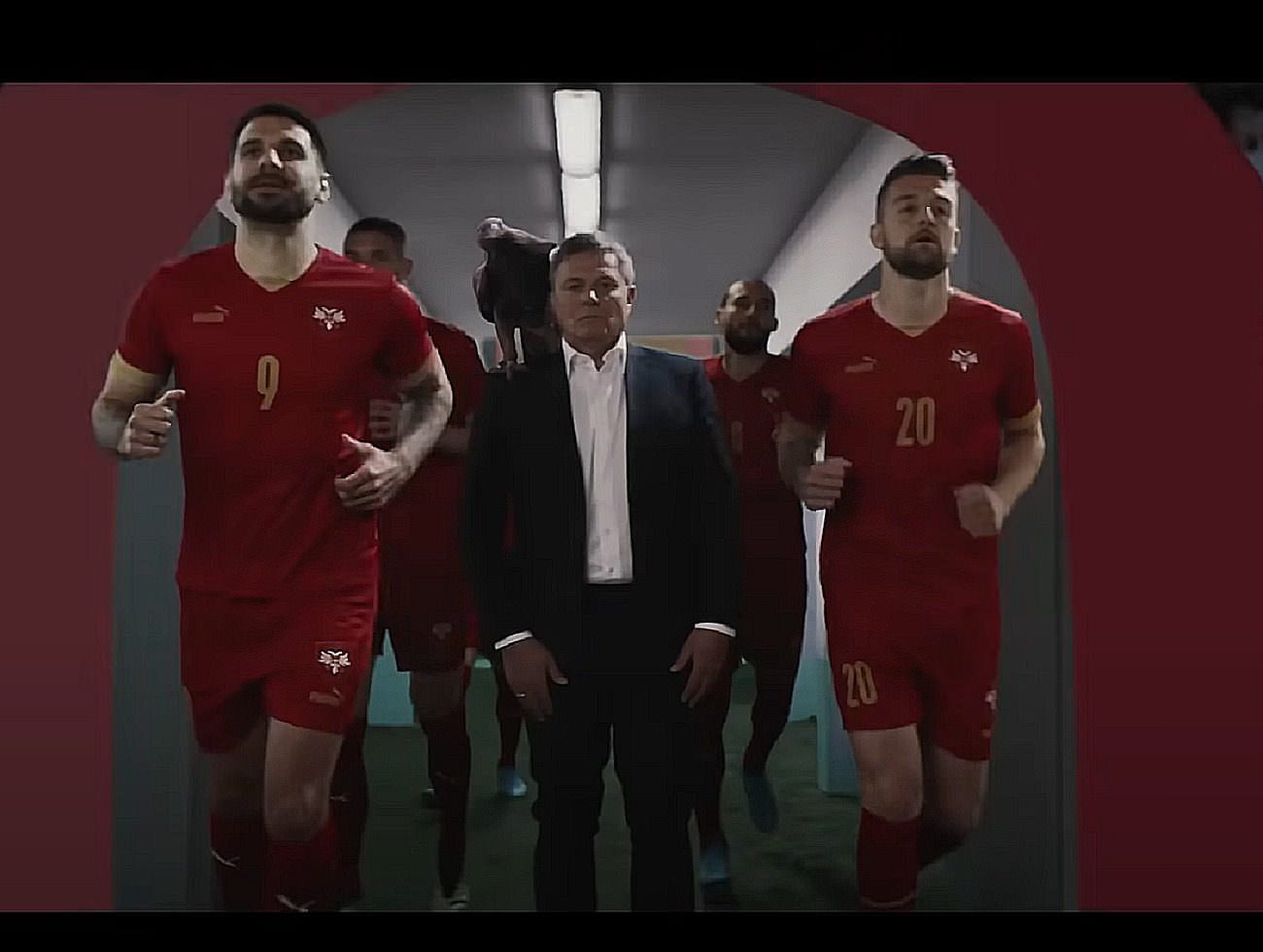 Reklama "Majko, Srbija zove"