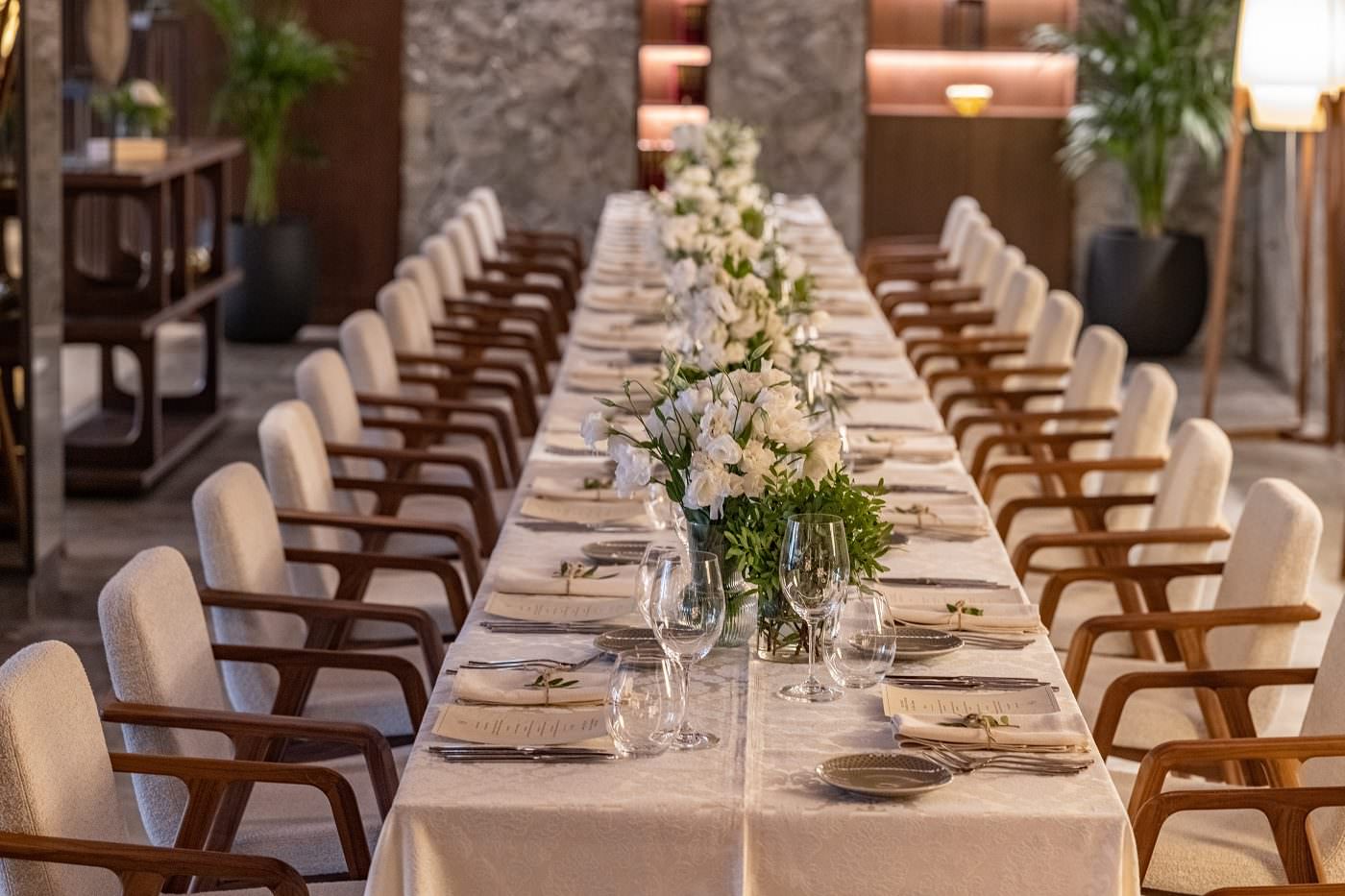 Večera, hotel "Grand"