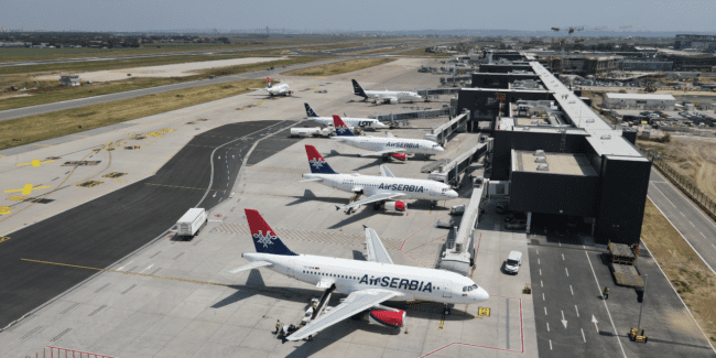 Air Serbia, beogradski aerodrom, kvar