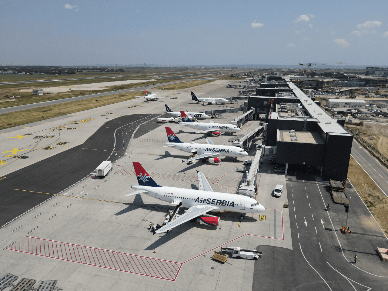 Air Serbia, beogradski aerodrom, kvar