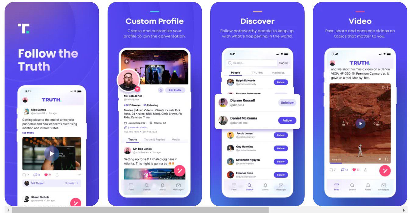 TruthSocial AppStore (Scrn)