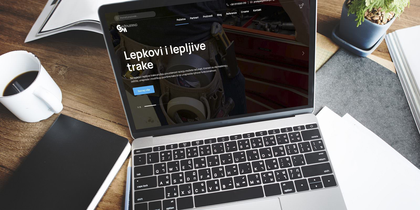 GM Inženjering web sajt