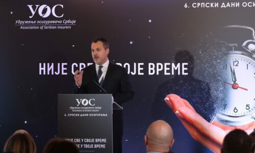 Francesco Masci, predsednik IO DDOR na zatvaranju Srpskih dana osiguranja