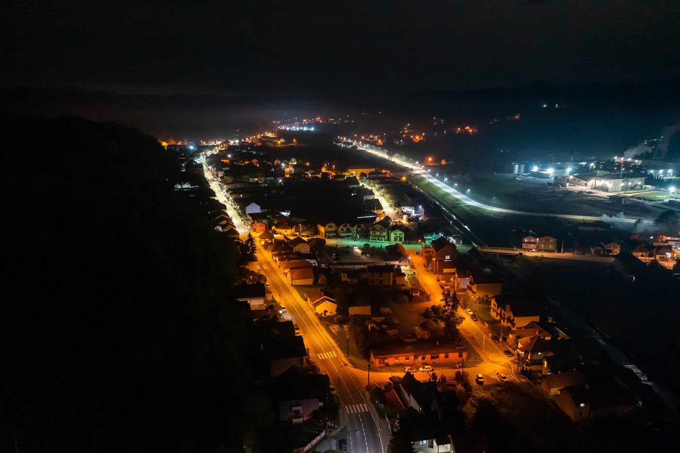 Osečina tokom implementacije rasvete