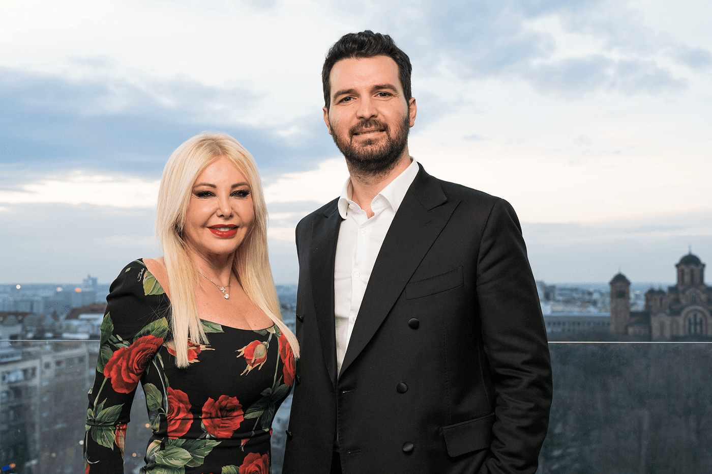 Andrea Iervolino i ledi Monika Bakardi.