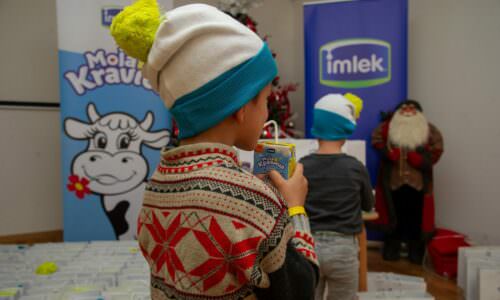 Novogodišnja donacija kompanija Imlek