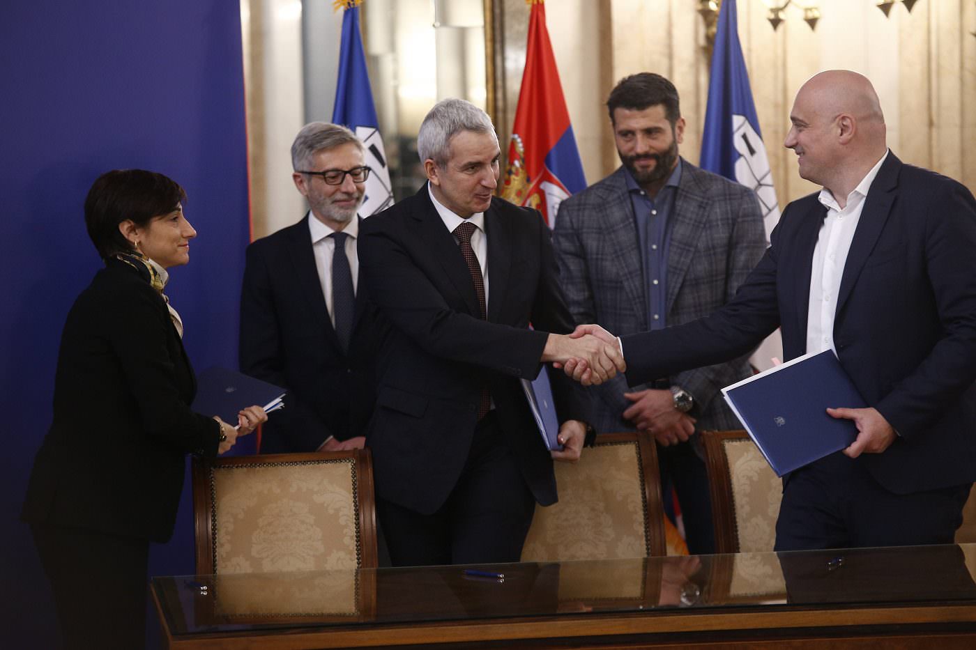 Aleksandar Šapić, ugovor metro