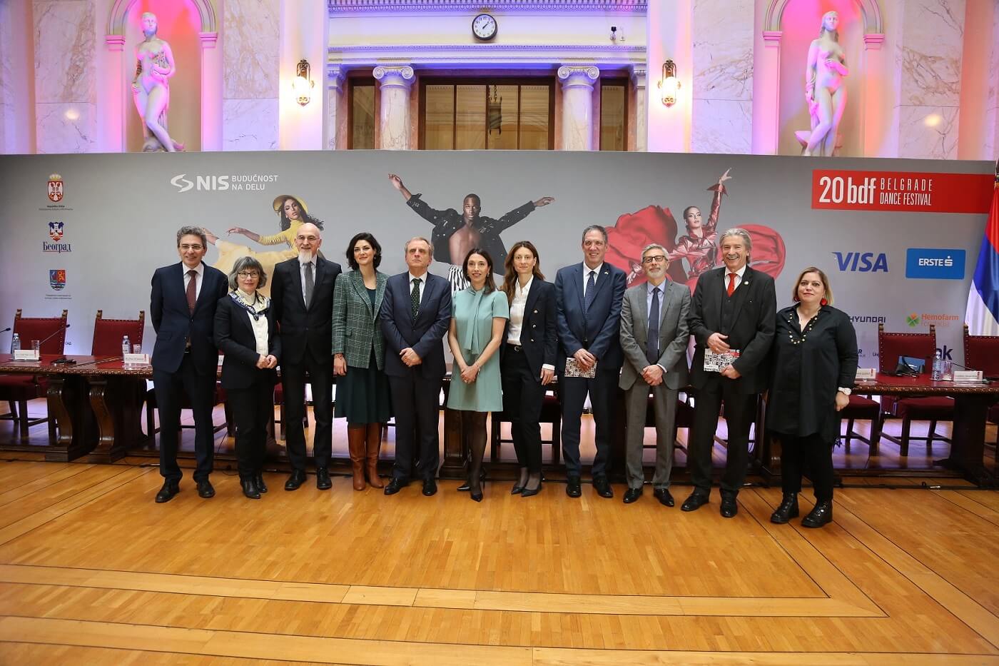 Beogradski festival igre, podrška NIS