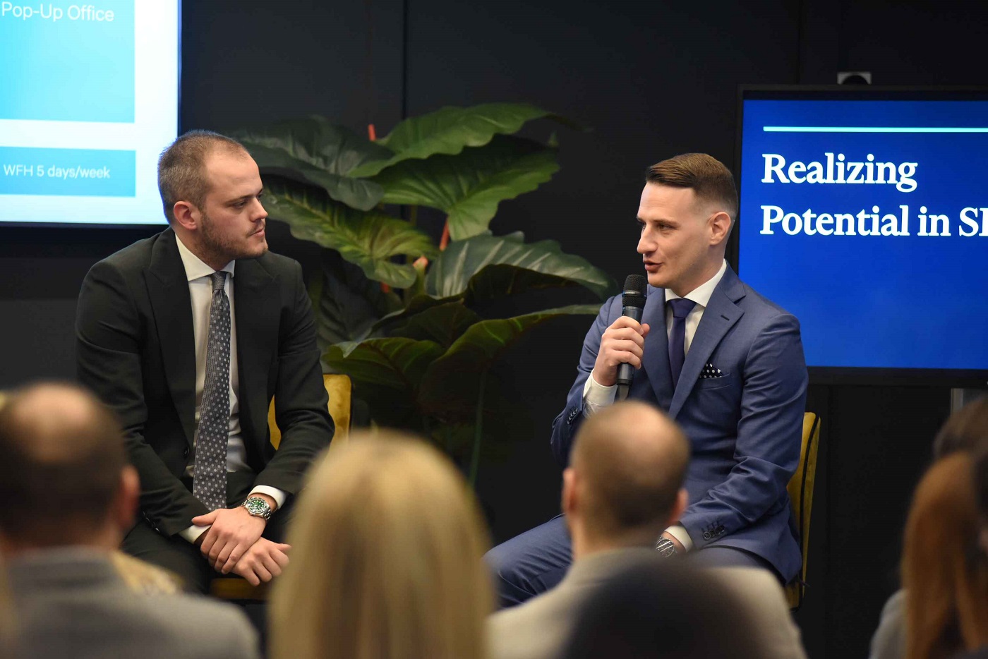 Ivan Stojić, Head of Advisory and Transaction Office i Miloš Antović, Associat Director, Building Consultancy