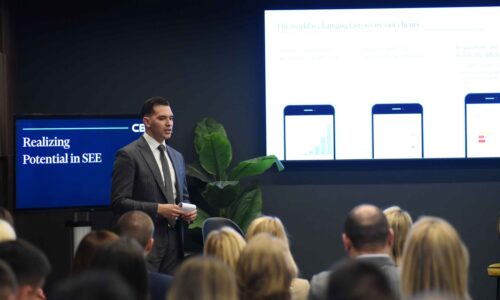 CBRE konferencija SEE Market Outlook 2023 - Igor Milosevic, ESG COnsultant -FOTO Strahinja Petrović