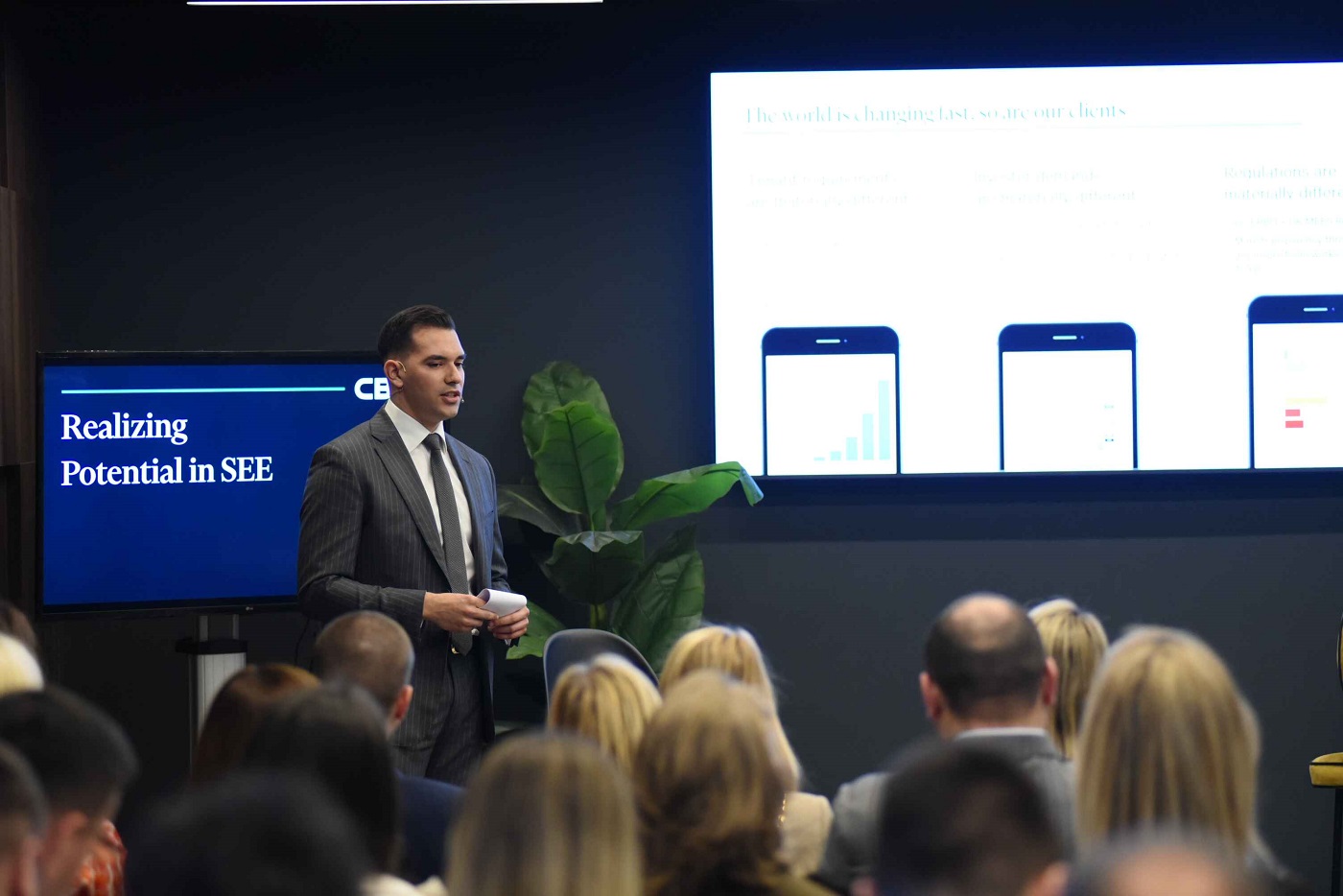 CBRE konferencija SEE Market Outlook 2023 - Igor Milosevic, ESG COnsultant -FOTO Strahinja Petrović